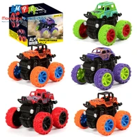 mini inertial off road vehicle pullback children toy car plastic friction stunt car juguetes carro kids toys for boys