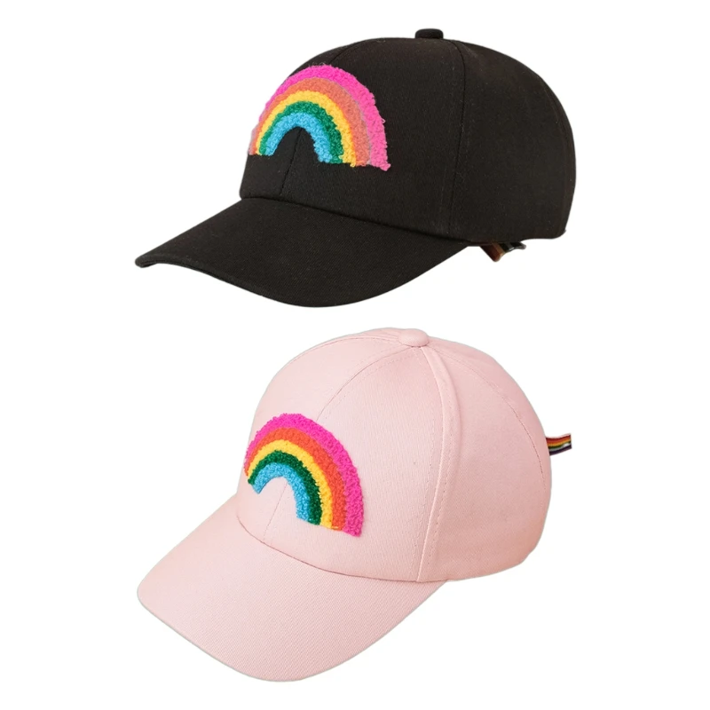 Кепки для мужчин и женщин радужные бейсбольные ремешки с застежкой защита от