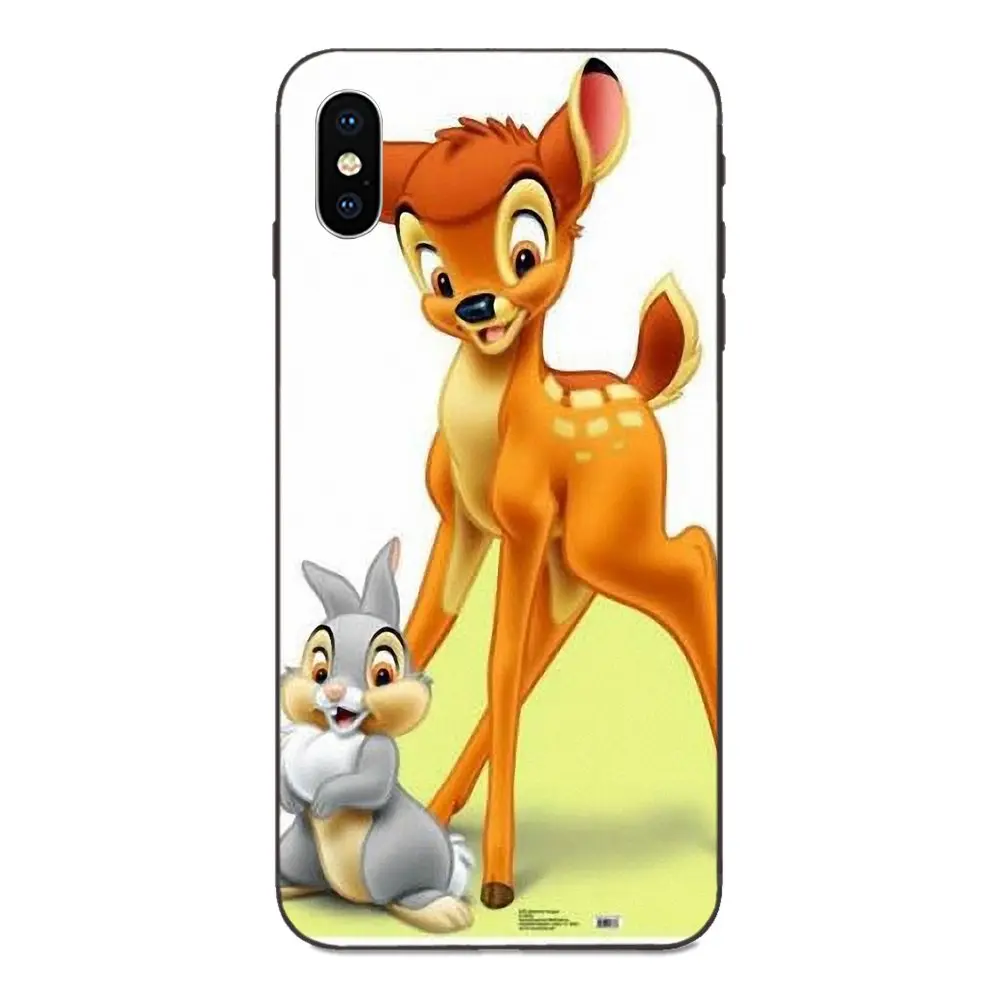 Мягкий чехол из ТПУ для Xiaomi Redmi Mi Note 2 3S 8 9 Lite SE Pro Design Bambi | Мобильные телефоны и