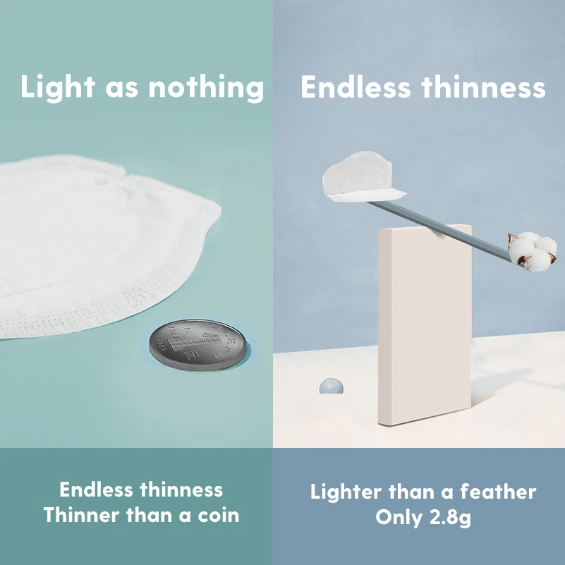 Boboduck [100 шт.] Премиум ультратонкая Удобная одноразовая прокладка для груди