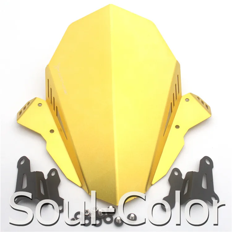 Мотоциклетный алюминиевый комплект дефлектор ветрового стекла для подходит MT 09