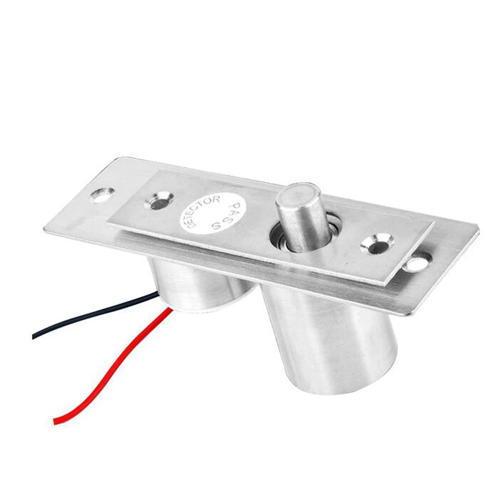 Миниатюрный Электрический Болтовой замок из нержавеющей стали 12 В постоянного