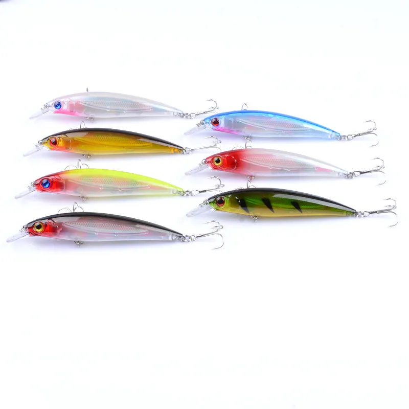 

Fishing Lure 1PC Minnow 11cm / 13.4g 0.6m - 1.8m Depth Wobbling Minnow Floating Lure Hard Bait Fishing Wobblers 10 Colors