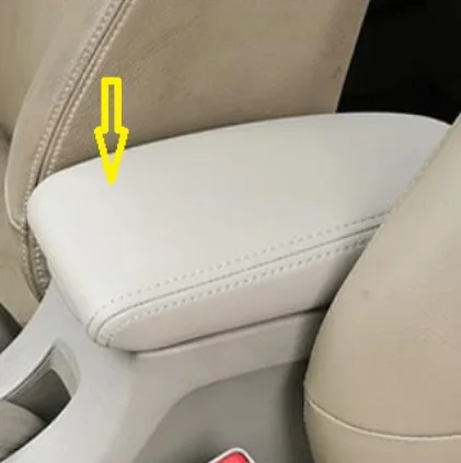 Подлокотник из микрофибры и кожи под заказ для Honda City 2008 2009 2010 2011 2012 2013 2014|Лепнина