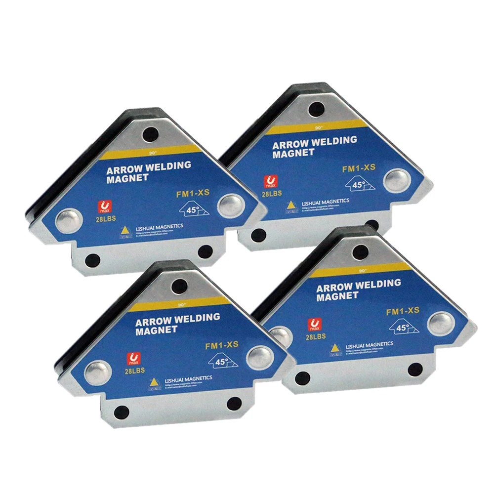 

4 шт. магнитные сварочные держатели, многоугольный магнит для пайки, фиксатор сварки, позиционер, ферритовый держатель, магнит для сварки
