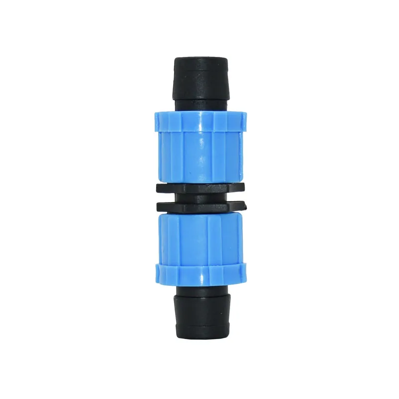 2pcs 16mm Micro Irrigation Drip Tape Connectors Tee Repair Elbow End Plug Tap Fittings Locked Hose Joints Greenhouse Coupler images - 6