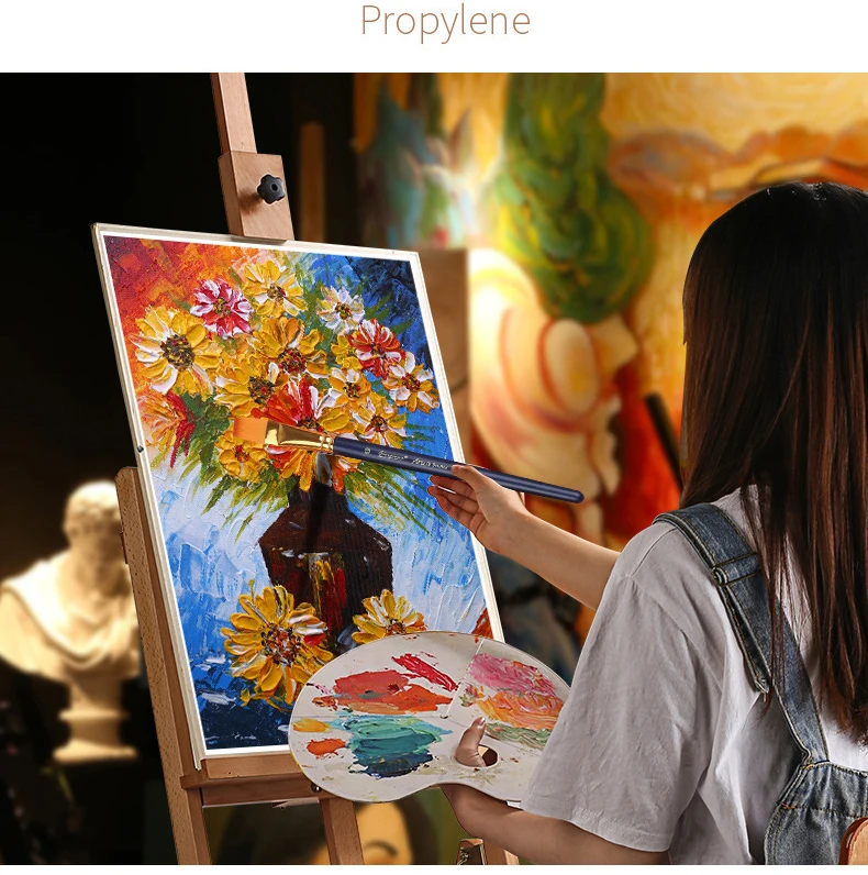 Акварельная ручка нейлоновая краска для волос УФ-экологическая Березовая короткая Кисть Акриловая масляная кисть Набор художественная Студенческая гуашь краска