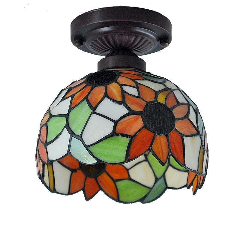 Современные континентальные подсолнухи Проходное освещение небольшой потолок