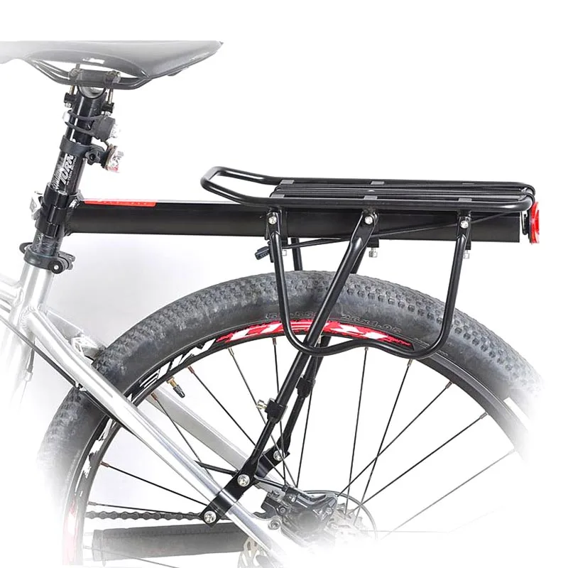 

Wholesale Bicycle Bike Rear Seat Rack Aluminum Alloy For Cycling Touring Carrier Disc Brake Mount N66