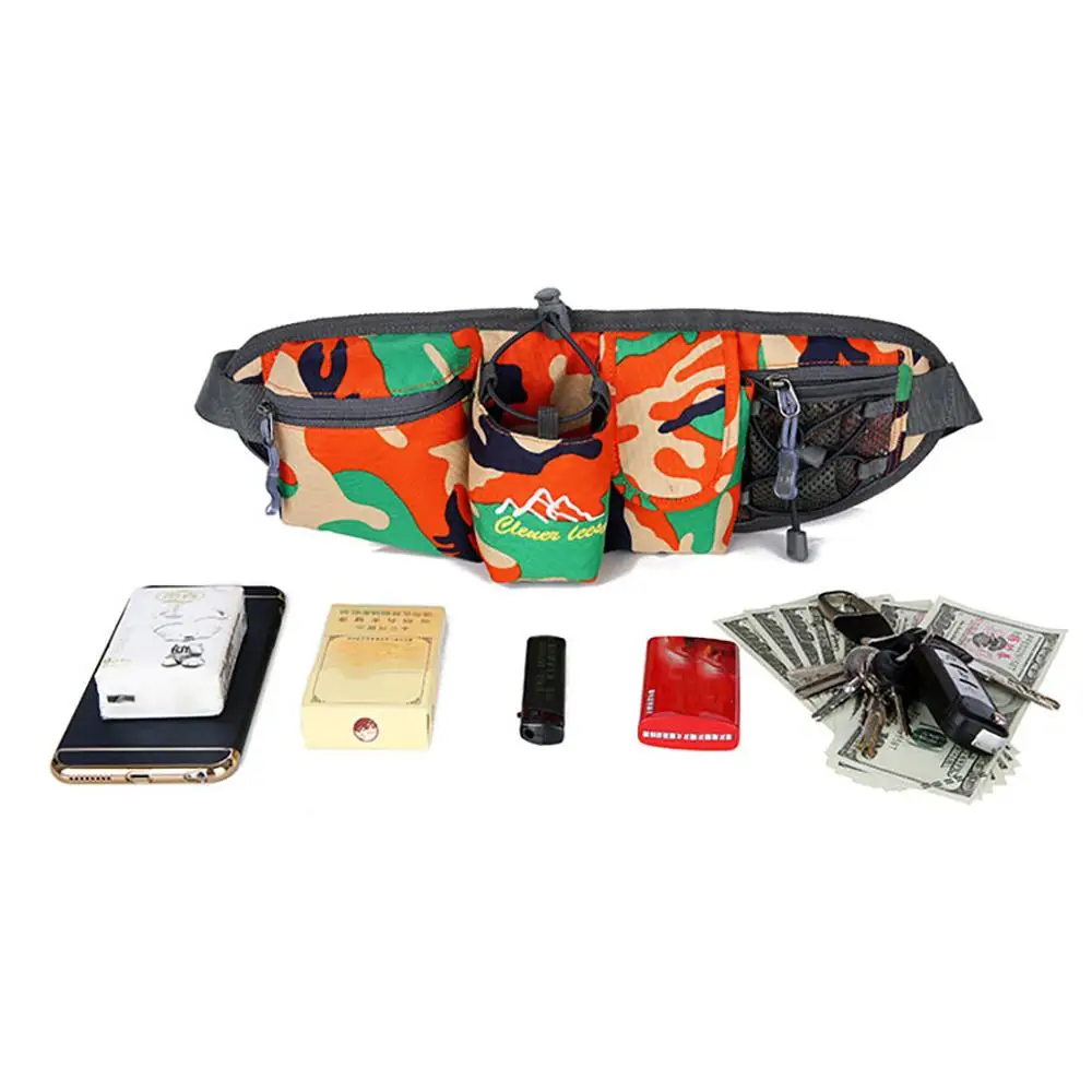 Сумка для спорта на открытом воздухе мужчин и женщин поясная упаковка карманы