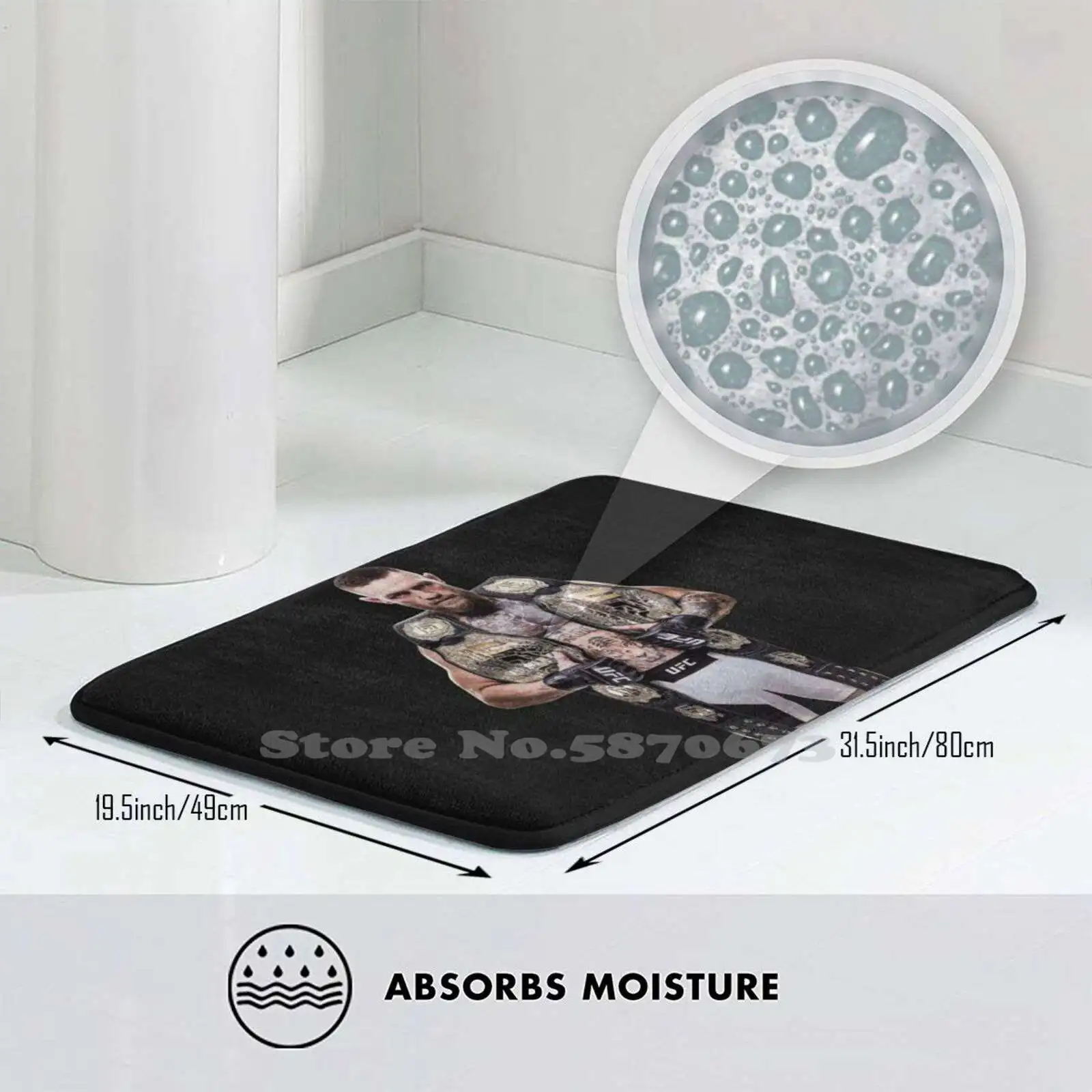 Ковер Conor Mcgregor для мягкого дома противоскользящий ковер бокса Winner Cool | Дом и сад