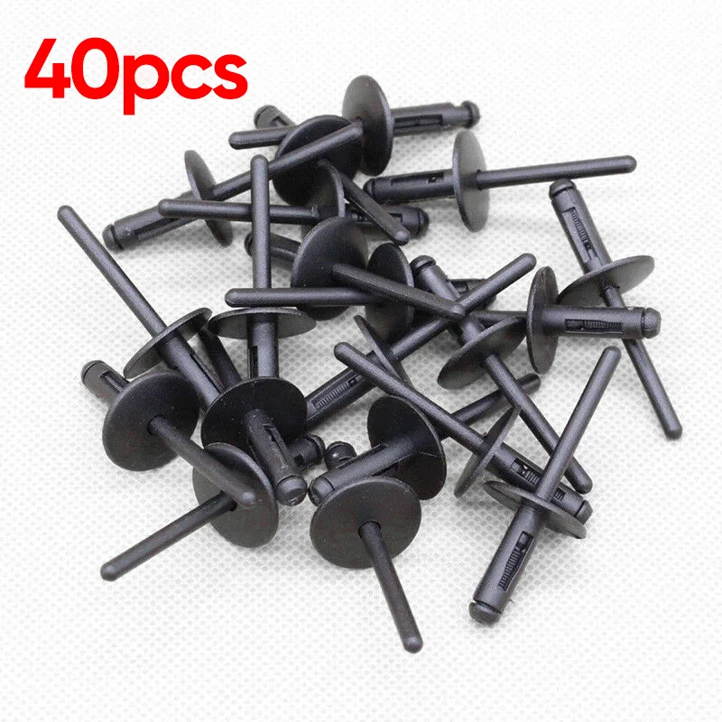 

Moulding Car Rivets Tool 51777171004 40x Panel Plastic For BMW X1 E84 51717002953 Clip Black Assortment