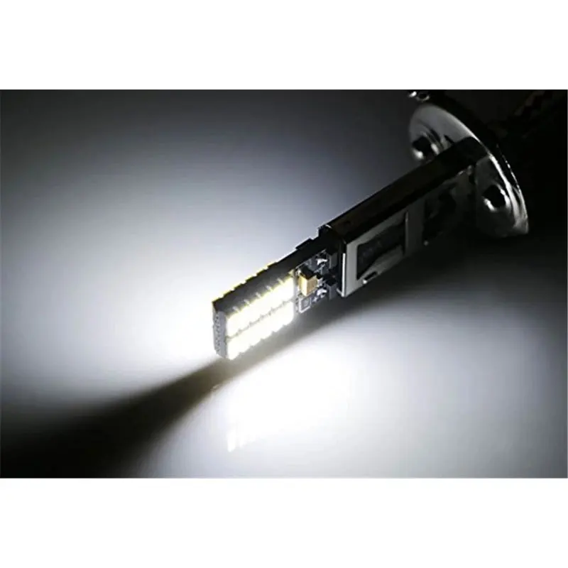 4 шт. супер белые 6500K H1 H3 24 SMD светодиодные противотуманные фары DRL Canbus|super white|replacing