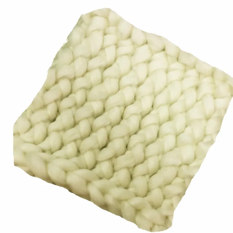 milk white 50*50 см трикотажное детское одеяло с узорами, растягивающийся ковер, реквизит для фотосессии, аксессуары для новорожденных, тканевый фон для фотосессии - Цвет: milk white