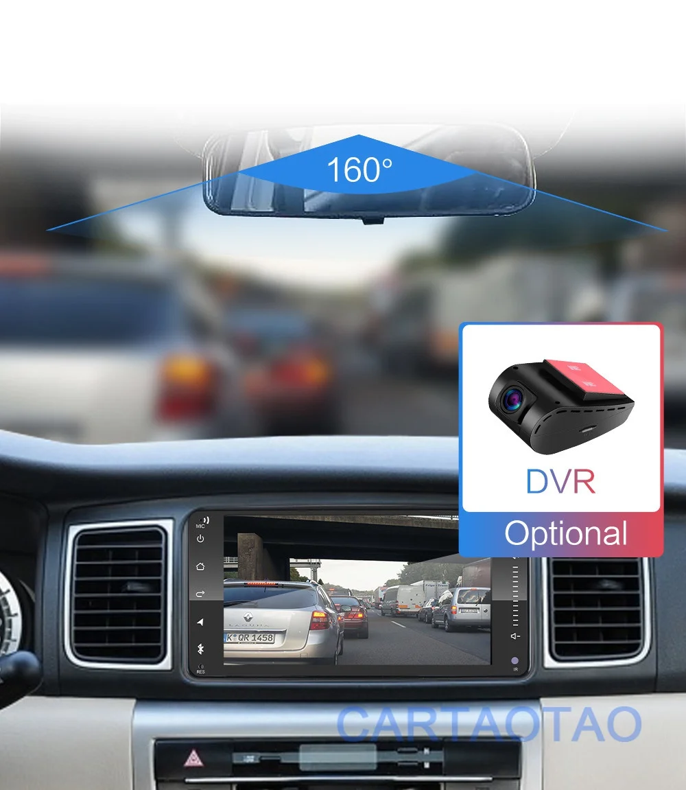 2din Android 8,1 универсальный автомобильный DVD для Toyota Corolla Camry Crown RAV4 автомобильный Радио gps навигация Bluetooth WiFi мультимедийный проигрыватель