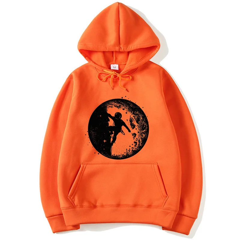 

XIN YI Fashion brand men's hoodie space moon men print casual hooded Harajuku men hoodie cool streetwear men sweatshirts hoodies