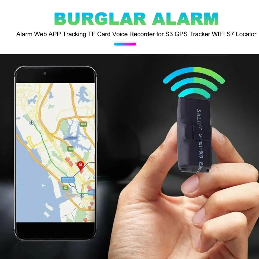

Alarm Web APP Tracking TF Card Voice Recorder for S3 GPS Tracker WIFI S7 Locator