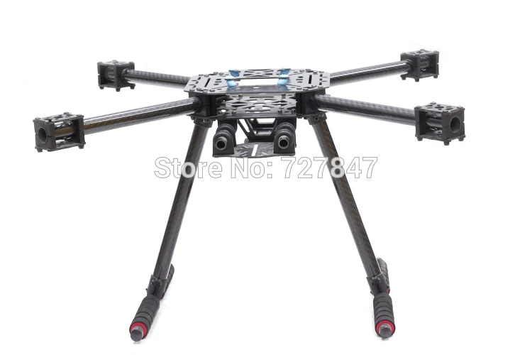 X4 500 500mm Carbon fiber / Glass Fiber Center Plate Quadcopter Frame kit Landing Gear upgrade S500 F450 |
