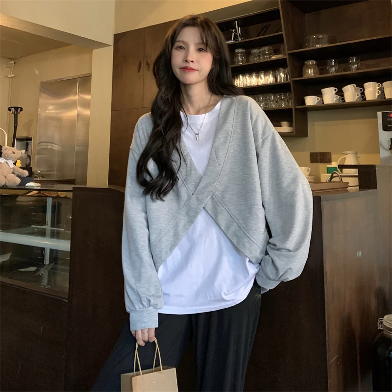 

Two-Piece Sweaters Female Design Sense SpringNuyoah