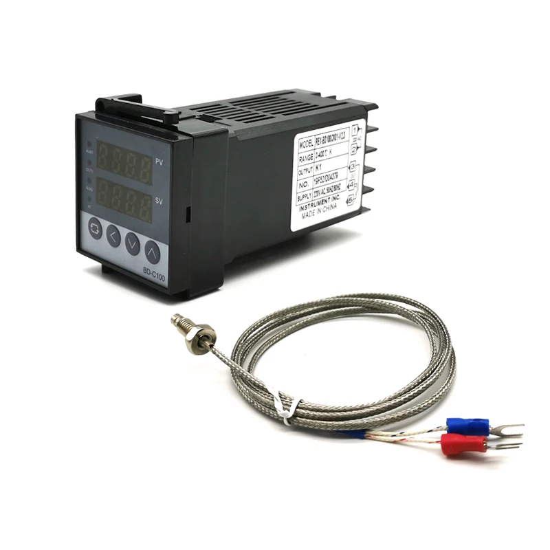 Цифровой PID контроллер температуры 220 В Универсальный входной релейный выход