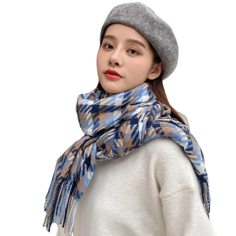 

Winter Scarf tessel Soft Warm Pashmina Scarves Female Shawl Wraps Bufanda borla echarpe hiver cicartiz invierno mujer cachecol