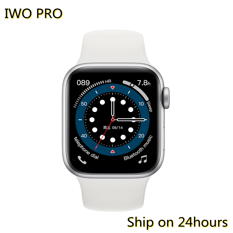 

Новинка IWO13 W56 Смарт-часы 2021 44 мм ремешок Беспроводная зарядка Bluetooth звонки ЭКГ частота сердечных сокращений температура PK IWO 12 13 W26 Pro W66