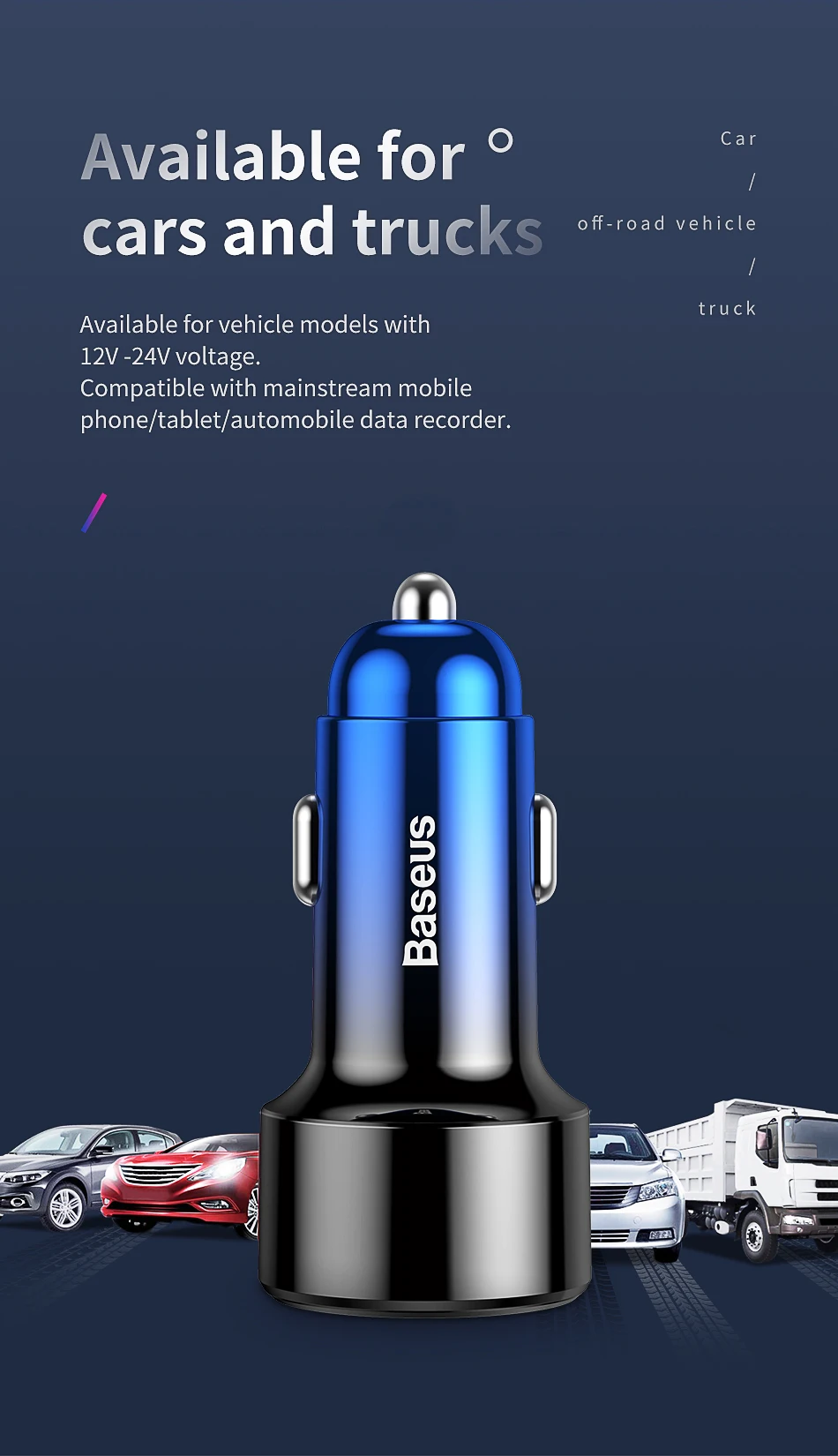 Baseus 45 Вт Быстрая зарядка 4,0 3,0 USB Автомобильное зарядное устройство для iPhone 11 Pro Max Xiaomi samsung QC4.0 QC3.0 QC type C PD автомобильное быстрое зарядное устройство