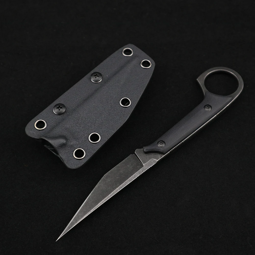 Тактические карманные ножи Karambit 440C с фиксированным лезвием G10 CSGO универсальные