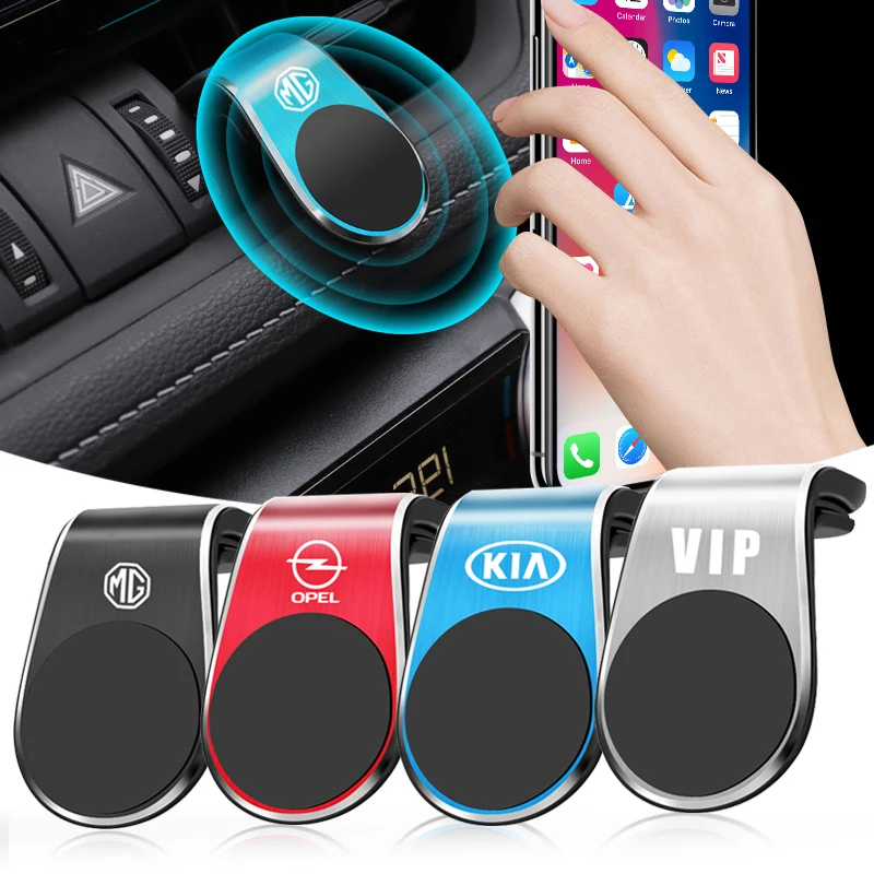 1 шт. Мини магнитный автомобильный держатель для вентиляционного отверстия