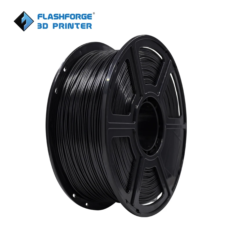 Flashforge PLA нити 1,75 мм 1 кг набор «сделай сам» для 3D принтеры - Цвет: PLA 1kg black