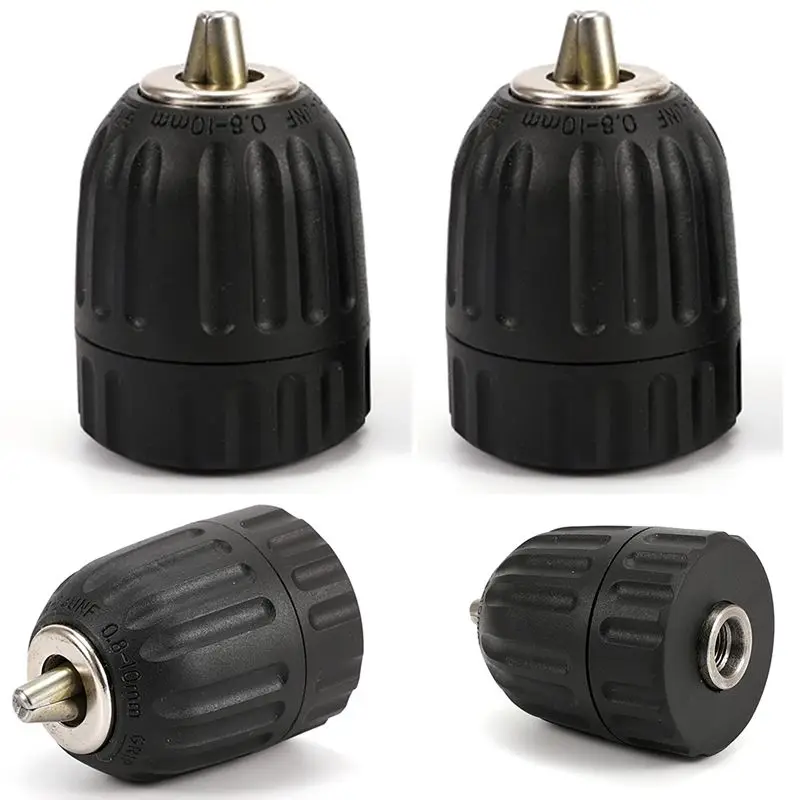

0.8-10mm Professional Steel Heavy Duty Keyless Impact Drill Chuck Quick Change Metallic Twist Bit High Quality Easy To Use Bits