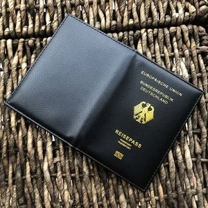 Симпатичная немецкая Обложка для паспорта, женская розовая немецкая Обложка для паспорта, Обложка для паспорта для девочек