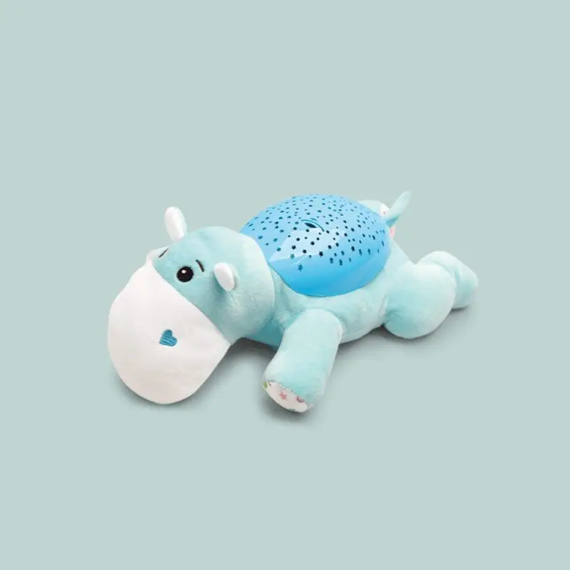 Мультяшная плюшевая кукла Потолочная Звездная Ночная лампа проектор