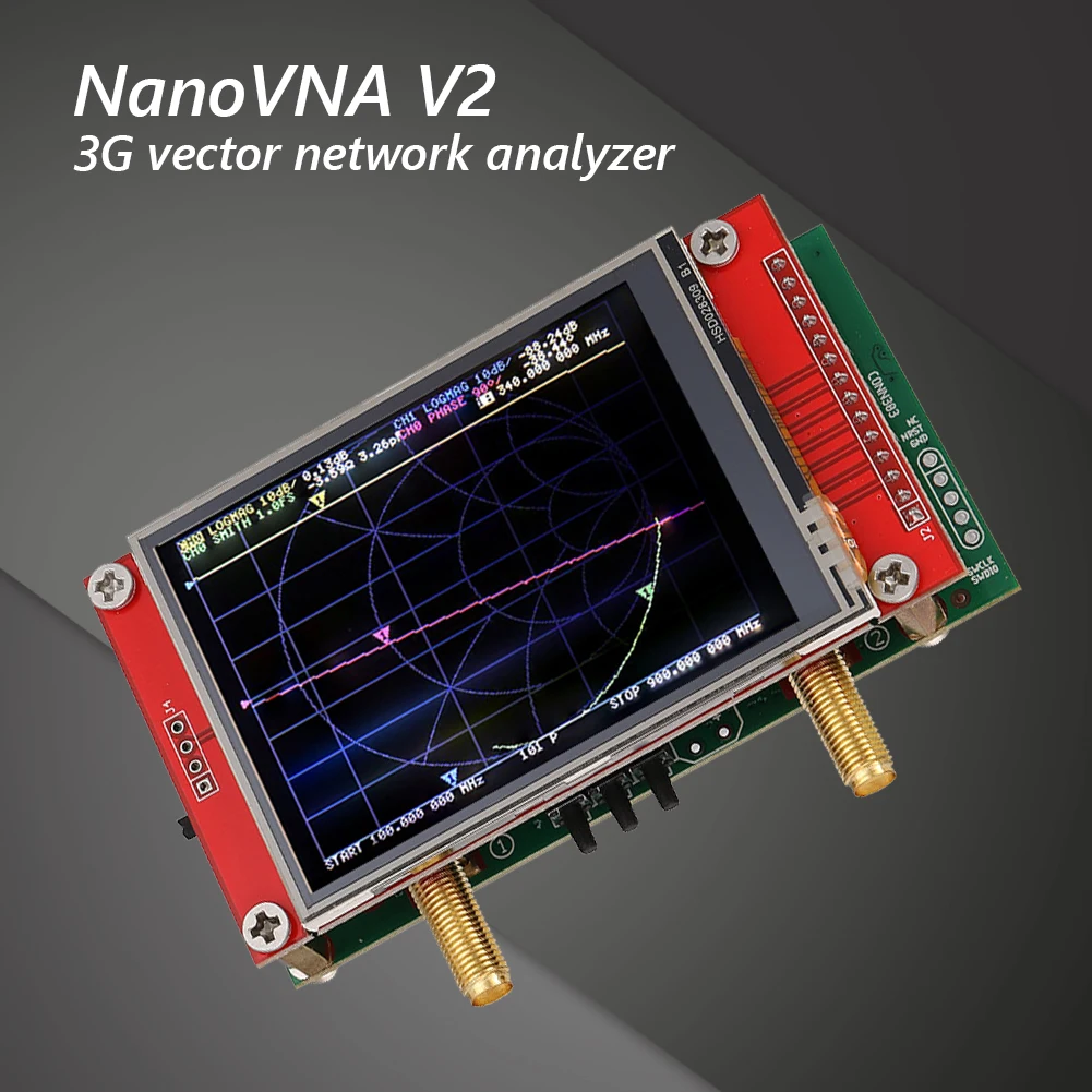 

Classic S-A-A-2 Practical NanoVNA V2 Antenna Analyzer Multi-functional Shortwave HF VHF UHF Digital Antenna Tester