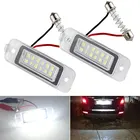 Автомобильный светодиодный номерной знак без ошибок, 2 шт., для Mercedes Benz W163 W164 X164 W251 V251 ML 280 320 420 GL 350 500 550 AMG