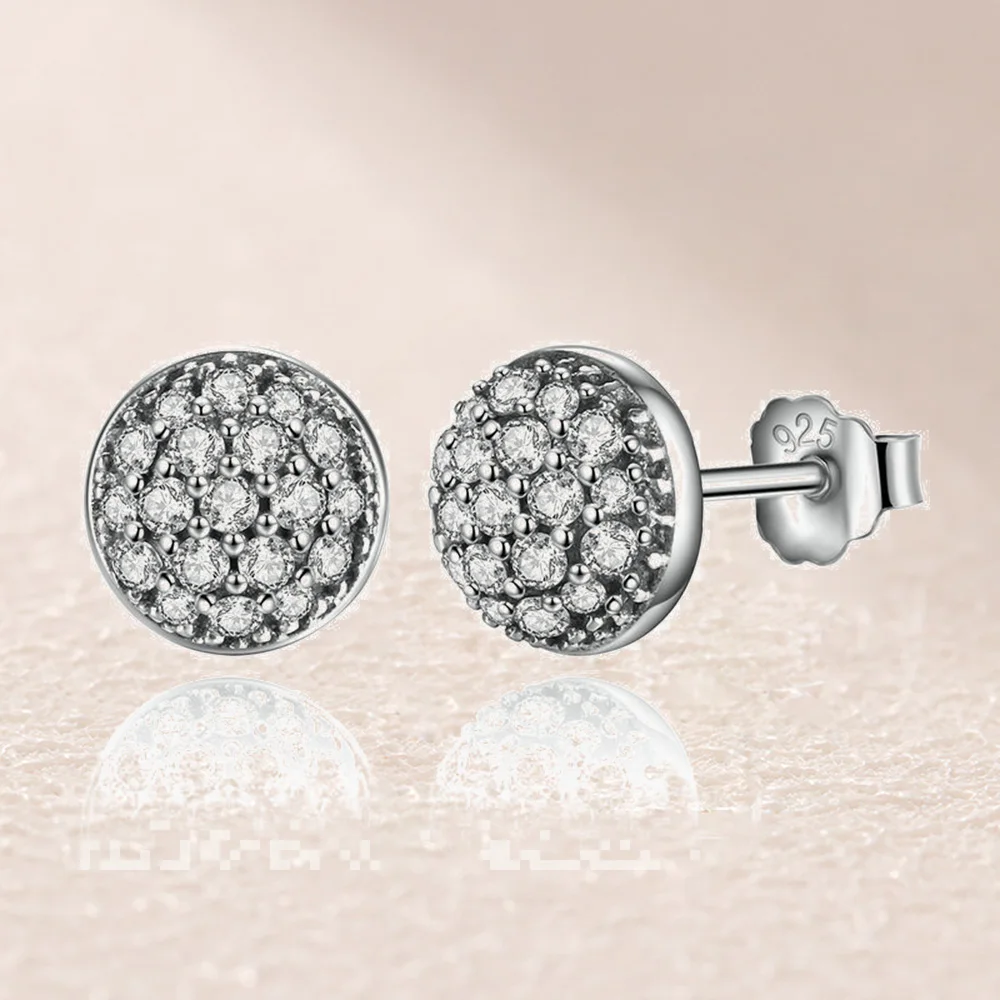 

290726CZ DAZZLING DROPLETS EARRING STUDS