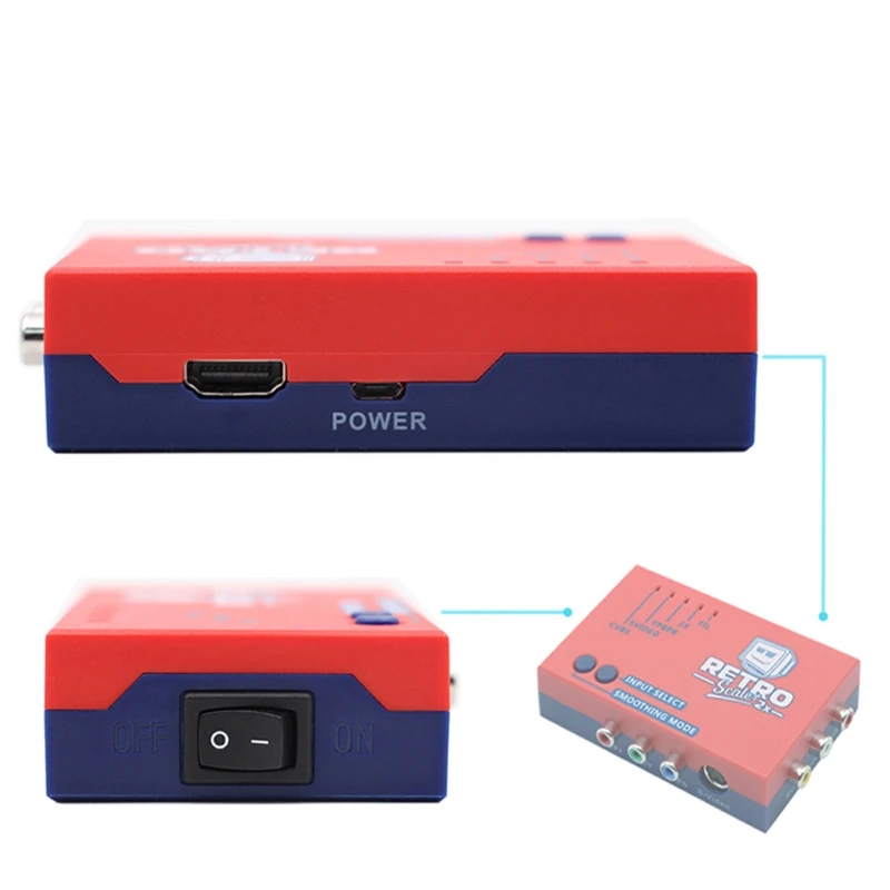 

A/V Converter and Line-doubler RetroScaler2x 480p60 signal for Retro Video Game Dropshipping