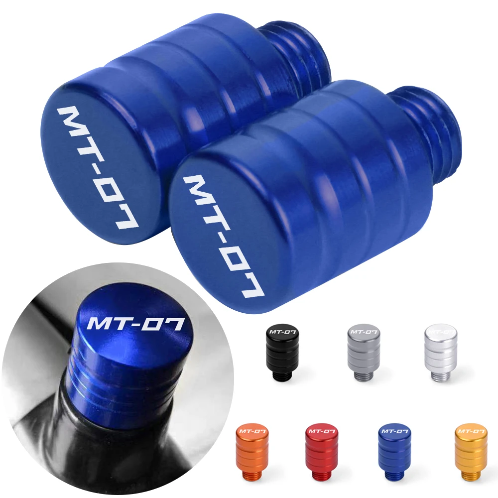 

Для Yamaha MT-07 MT 07 mt07 FZ07 2014-2021 2020 2019 2018 мотоцикла M10 × 1,25 зеркальное отверстие CNC алюминиевые заглушки винты