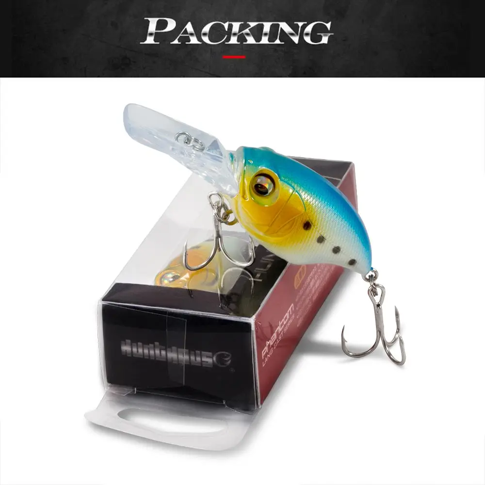 Hunthouse кренкбейт 2020 рыболовные приманки маленький для ловли окуня щуки мини