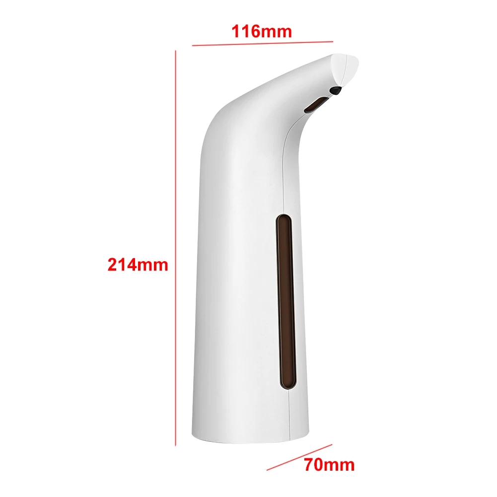 

Soap Dispenser Bathroom Kitchen Home Hotel ABS Smart Hand Free Liquid Sensor Infrared Automatic Sanitizer