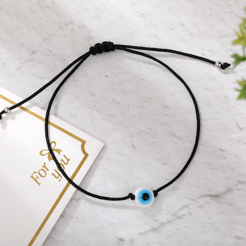 Браслеты ручной работы с изображением сглаза регулируемый браслет-гирлянда Kabbalah