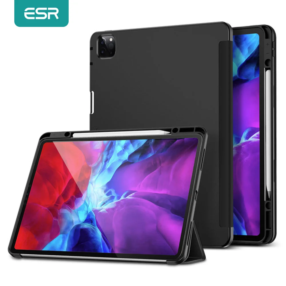Чехол ESR для iPad Pro 12 9 2020 с держателем карандаша чехол из ТПУ автоматическим