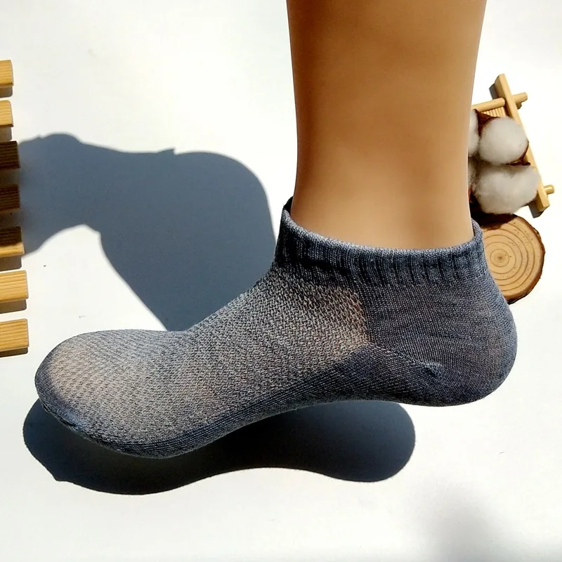 Летние однотонные сетчатые женские короткие носки 10 пар/партия | Женская одежда