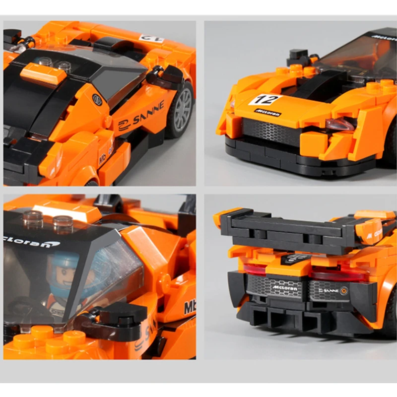 2021 новый скоростной Чемпион Серизе Mc-Laren P1 Senna знаменитый суперкар гоночный