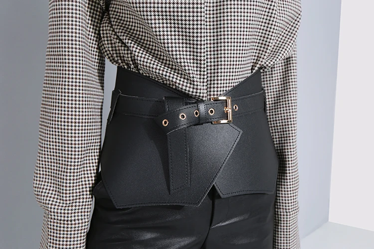 

Women Belt New Autumn Winter All Match Wide Belt Buckle Woman Fashion Vintage Cummerbunds Waist Belt Corset Leather