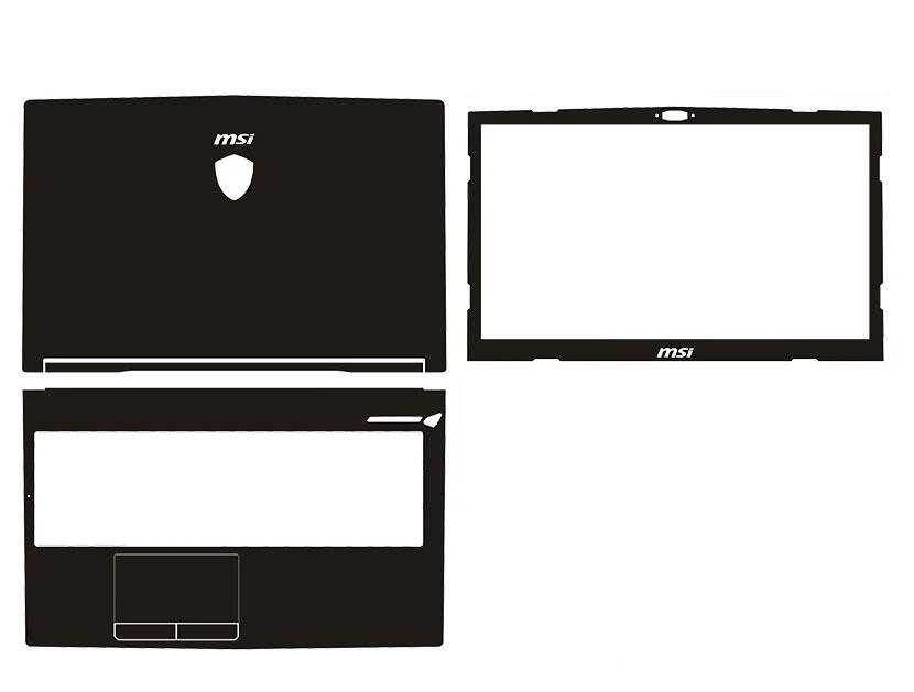 3 шт. защитная пленка для MSI Modern 14 15 Stealth 15M GP65 GF66 GL63 Топ B15 GT63 GT62VR | Компьютеры и офис