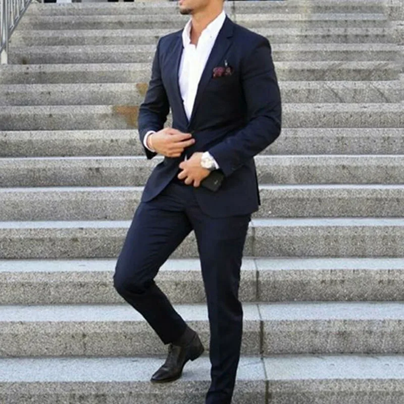 Повседневные серые мужские костюмы деловые блейзеры мужская куртка одежда для