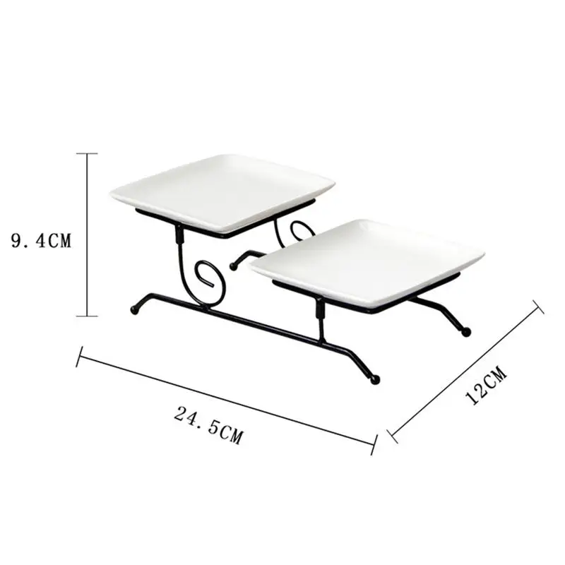 Керамическая подставка для торта макарон десерт кексов полка фруктов закусок