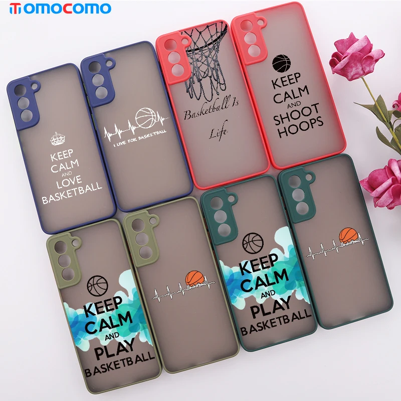 

Cartoons Cool Basketball Style Phone Cover For Samsung Galaxy A30 A50 A70 A71 A51 A52 S8 S9 S10 S10P S21 Matte Back Case Funda