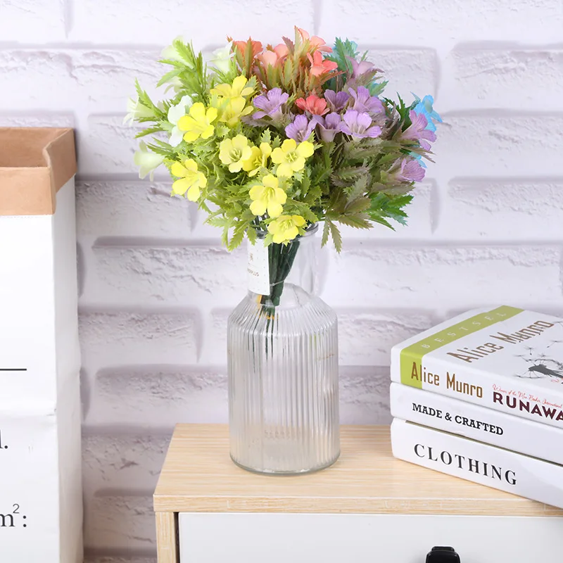 

Artificial Flower Home Vase Decoration Artificial Plant Atomization Distressed Morning Glory Indoor Restaurant